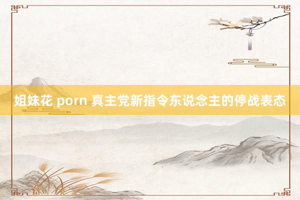 姐妹花 porn 真主党新指令东说念主的停战表态